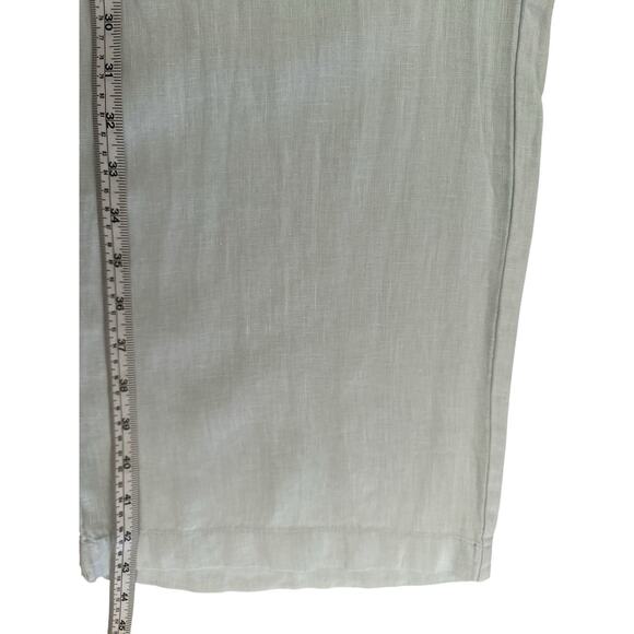 Michael Stars Women's Blue 100% Linen Pant Size S - Picture 6 of 9